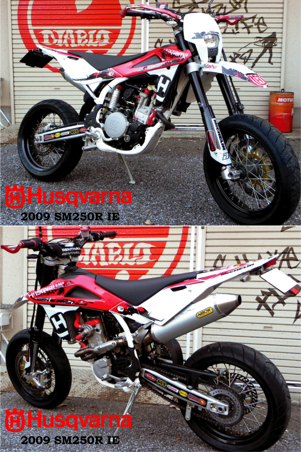 Husqvarna 09 SM250R IE 美車販売中: MOTARD SHOP DIABLOの新業務日誌